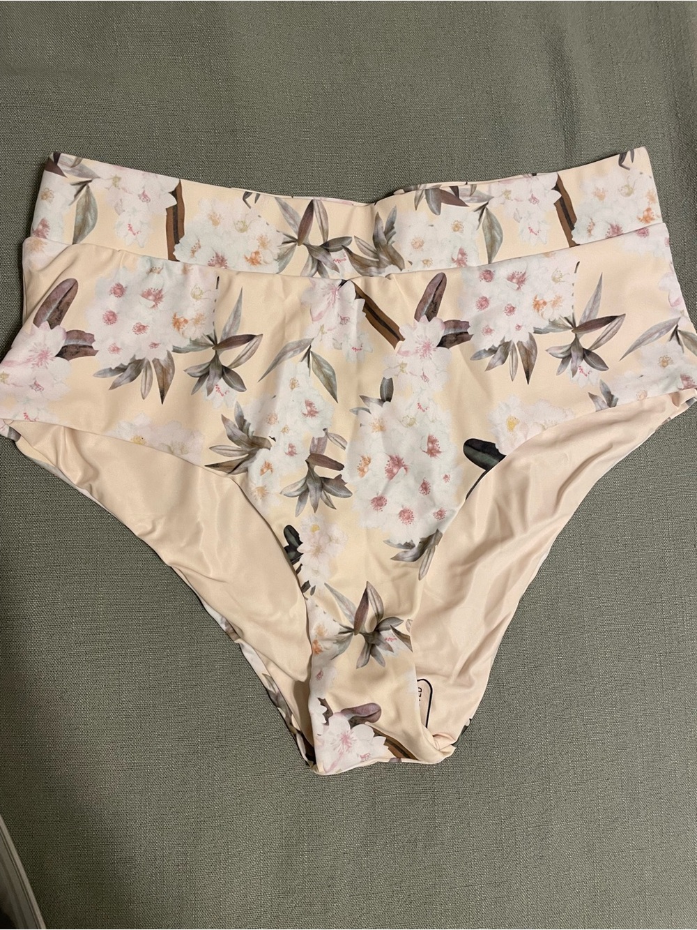 High-Waist Floral Women’s bikini bottoms